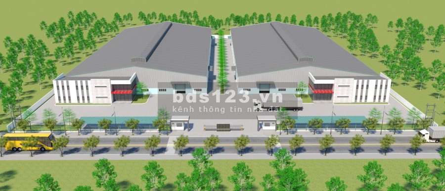Cho thuê kho xưởng mới xây*6480m2 trong KCN Châu Đức, Tỉnh Bà Rịa Vũng Tàu
