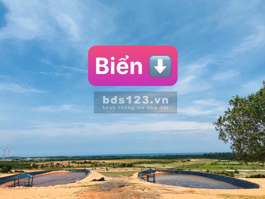 Đất Bình Thuận chính chủ view biển mặt tiền đường nhựa trong khu Farmstay đường lớn