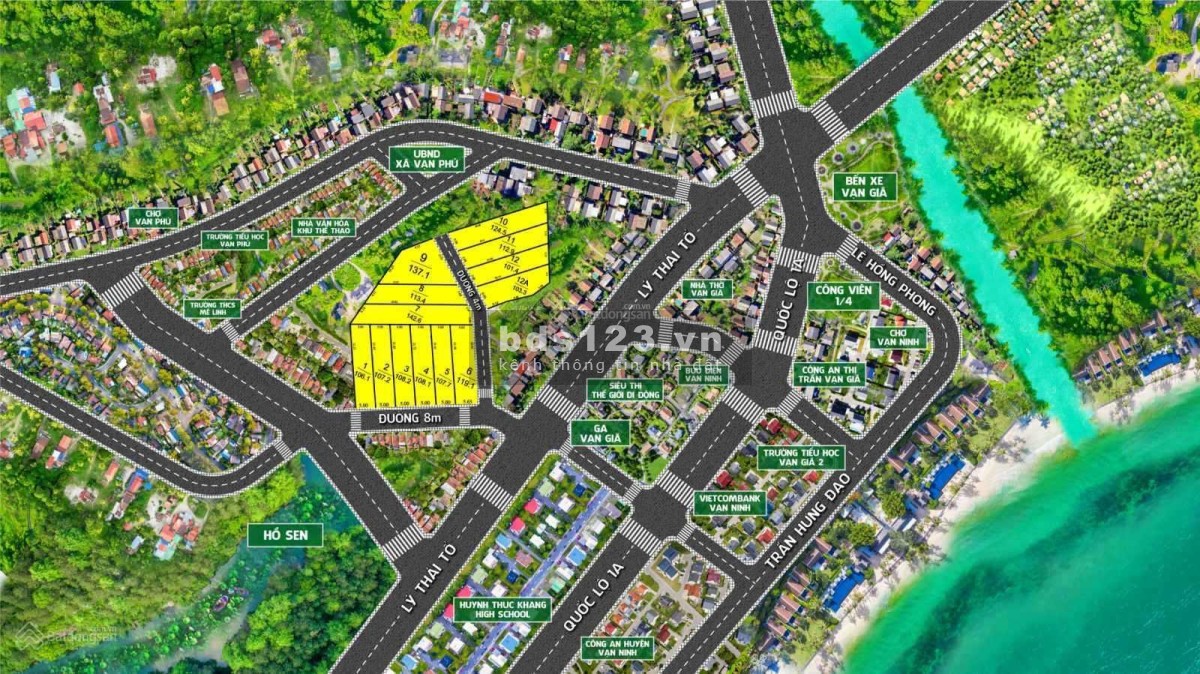 Bán đất nền thổ cư thị trấn Vạn Giã Vạn Ninh Khánh Hòa lh 0977840696