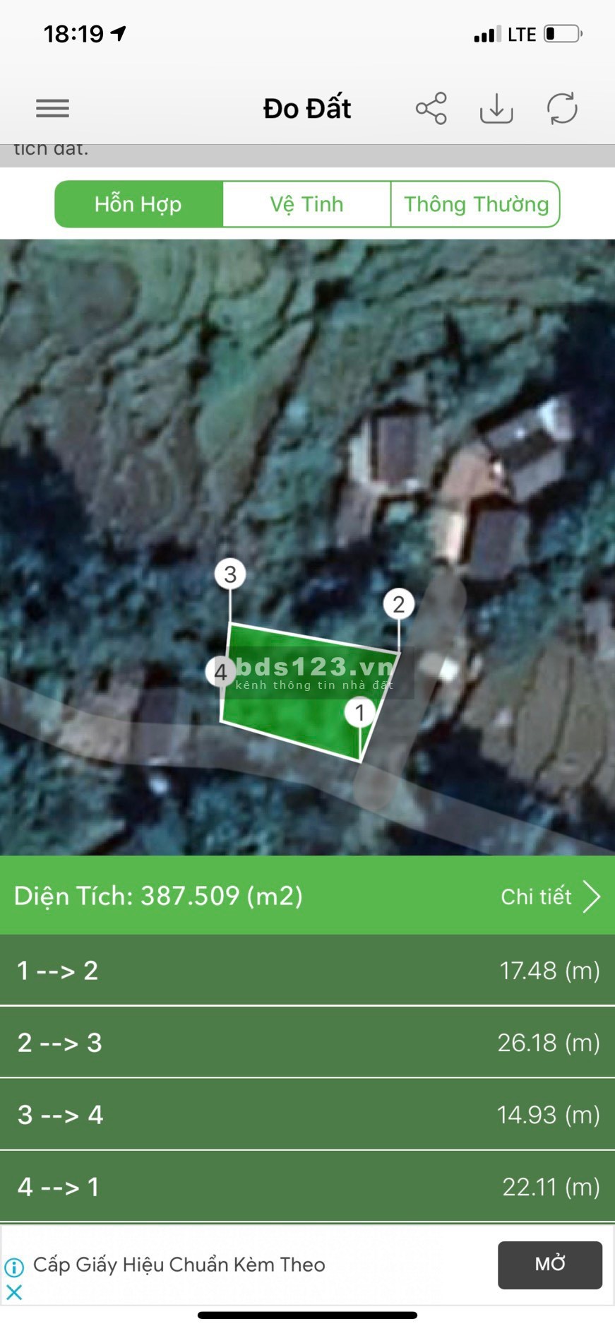 Chính chủ, Mảnh đât 396m2 cần bán nhanh, giá đầu tư, bàn giao đủ sổ