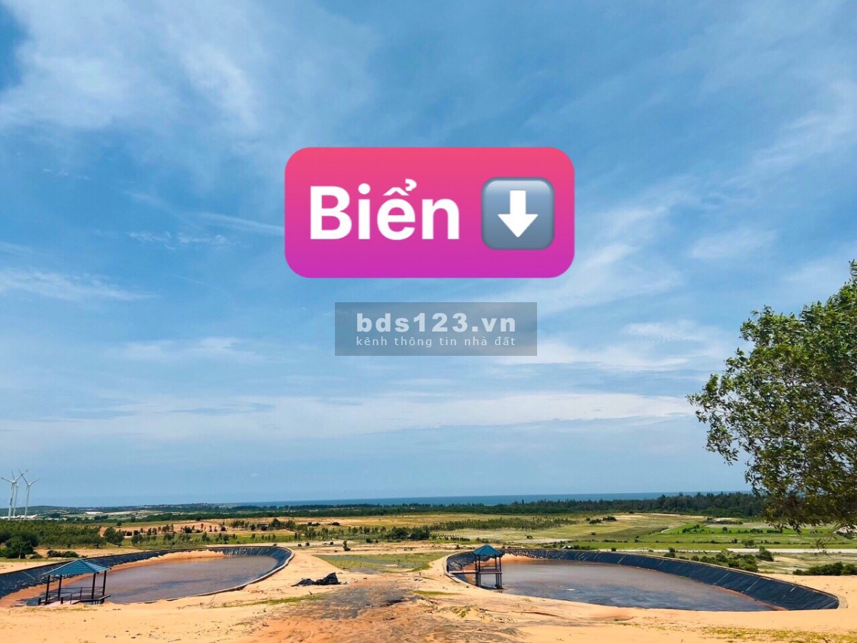 Đất Tuy Phong chính chủ view biển mặt tiền đường nhựa trong khu Farmstay giá rẻ đầu tư