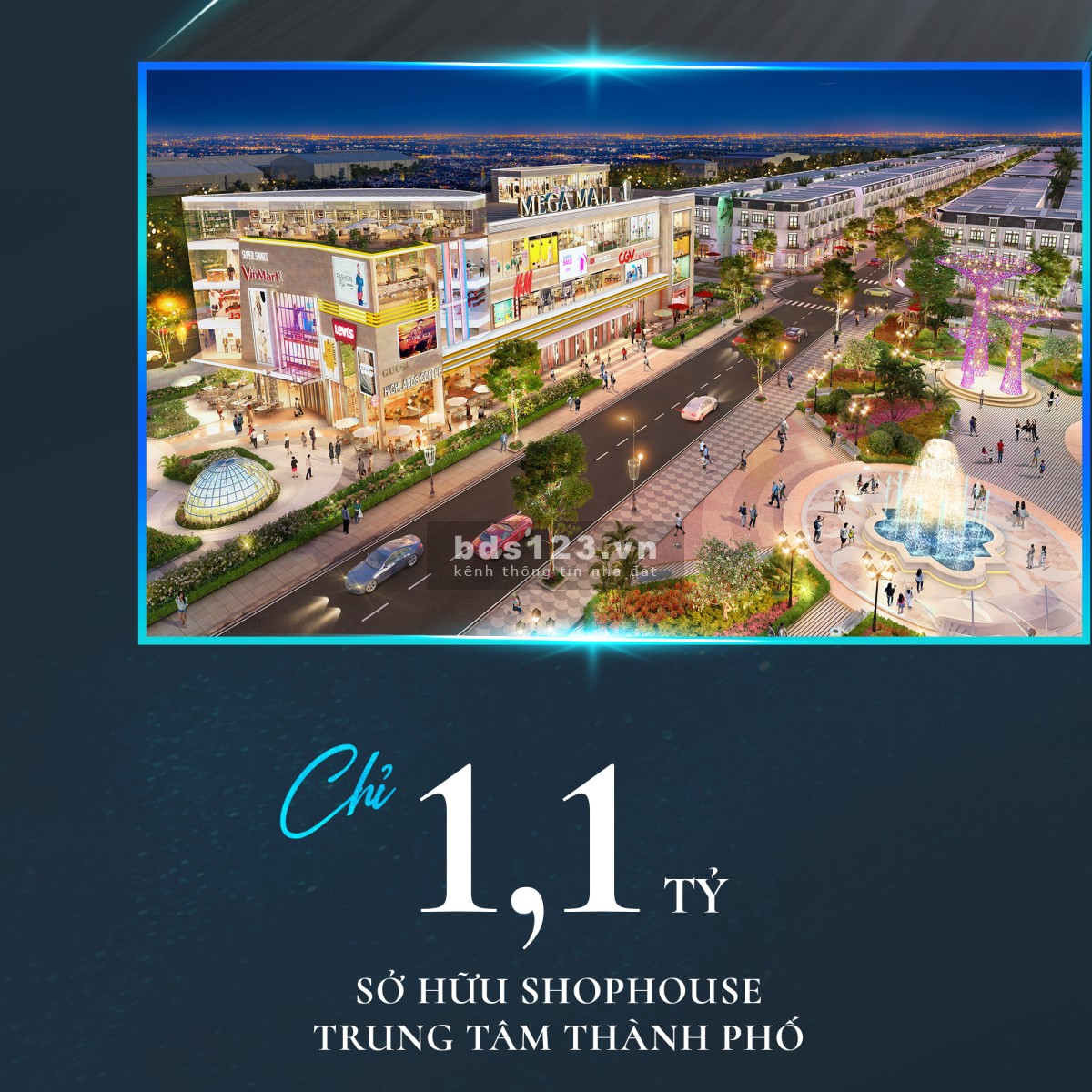 Cần tiền bán gấp trả nợ, bán căn shophouse liền kề KCN 100m2 1tỷ4