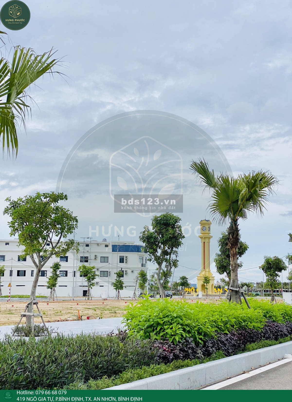 Chợ Mới An Nhơn - Hưng Định City pháp lý chính chủ bàn giao ngay