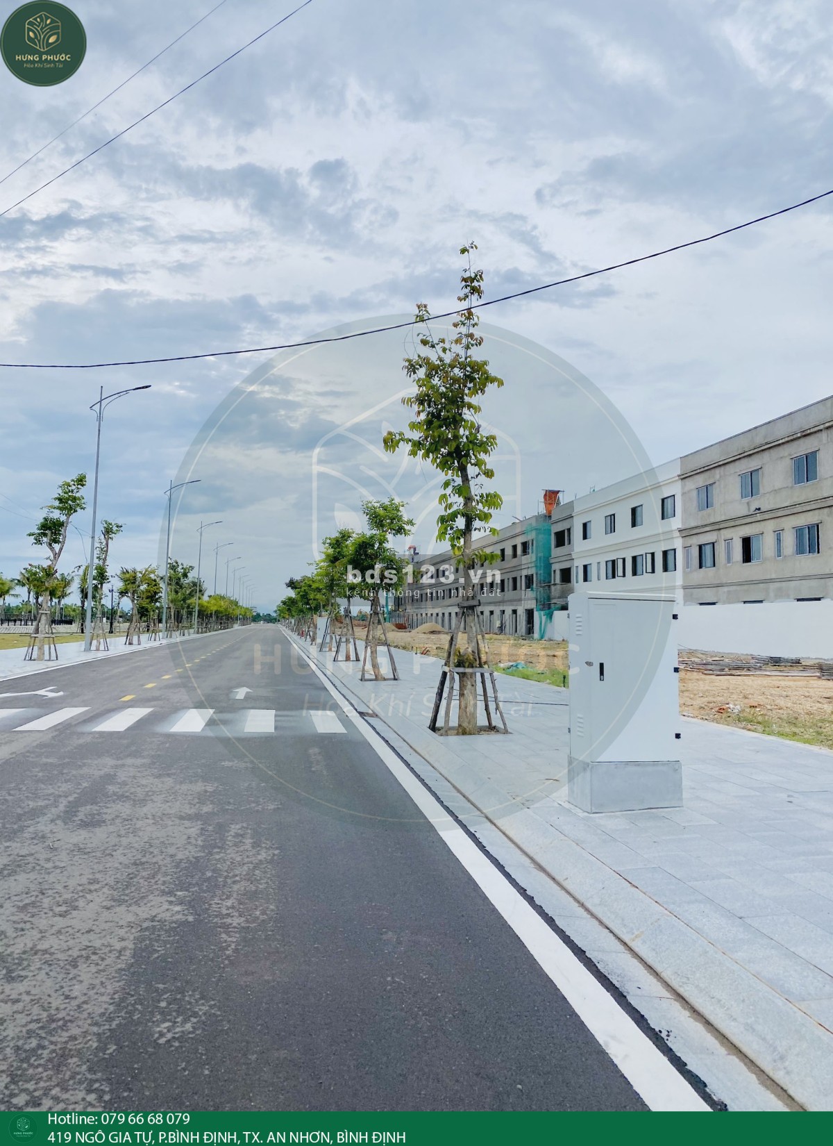 Chợ Mới An Nhơn - Hưng Định City pháp lý chính chủ bàn giao ngay