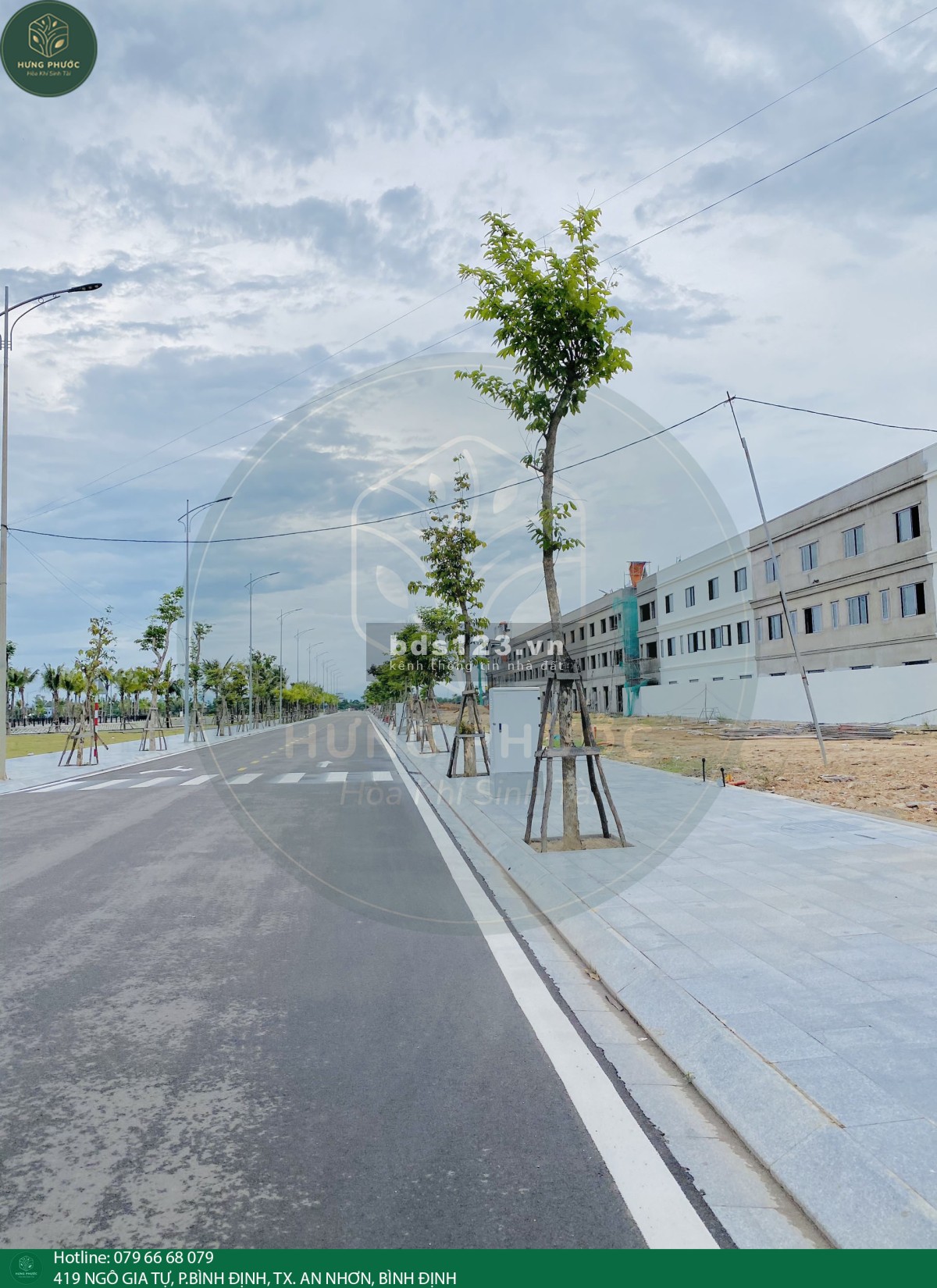 Chợ Mới An Nhơn - Hưng Định City pháp lý chính chủ bàn giao ngay