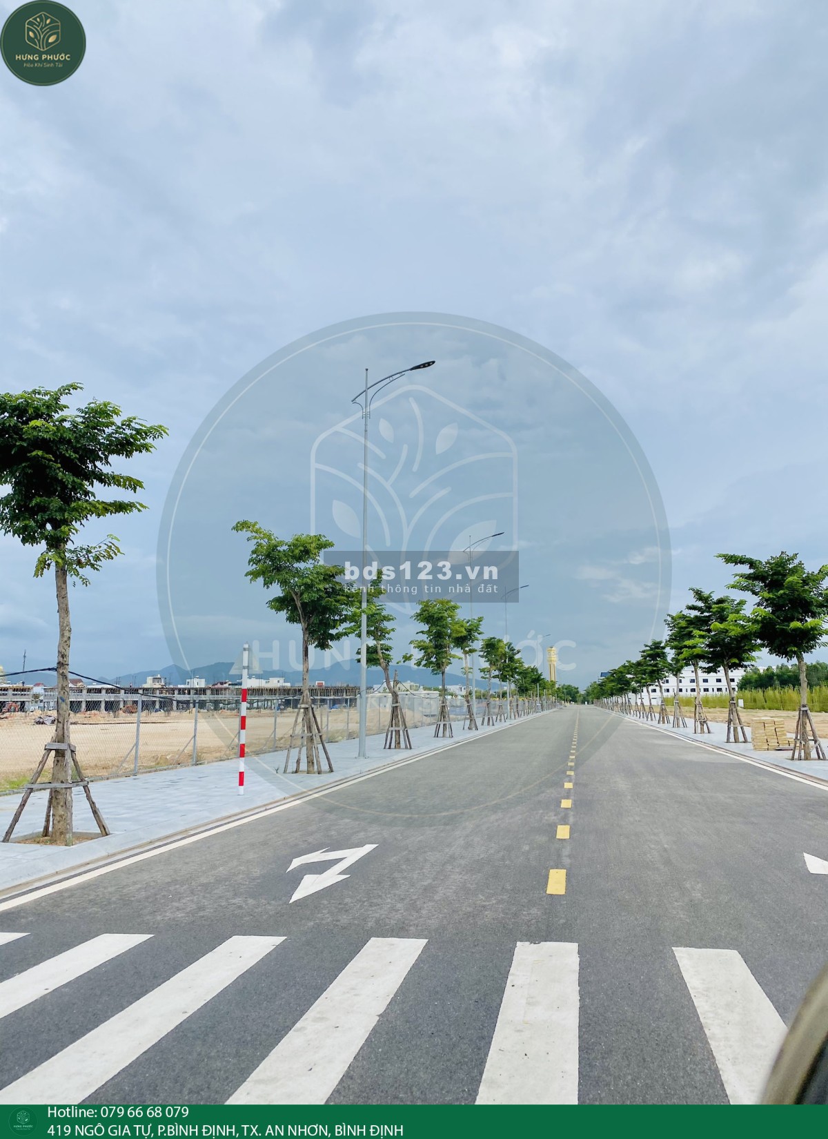 Chợ Mới An Nhơn - Hưng Định City pháp lý chính chủ bàn giao ngay