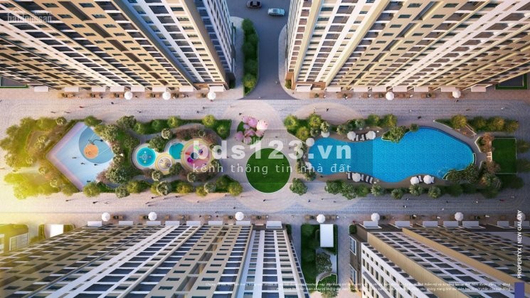 Sang gấp căn hộ New Galaxy Làng Đại Học 2PN diện tích 63m2 giá bán 2.22 tỷ