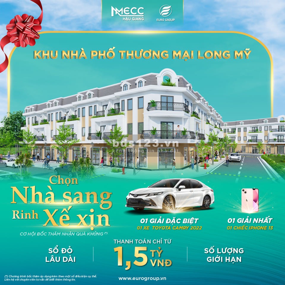 Khu nhà ở thương mại cao cấp Long Mỹ liên hệ 0397949812 giá tốt đầu tư sinh lời