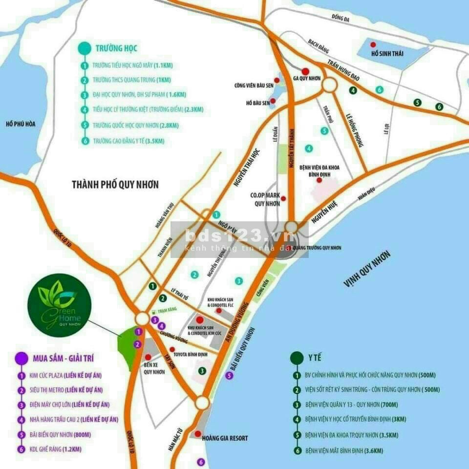 Calla Appartment - căn hộ chung cư có sân vườn tại trung tâm thành phố Quy Nhơn