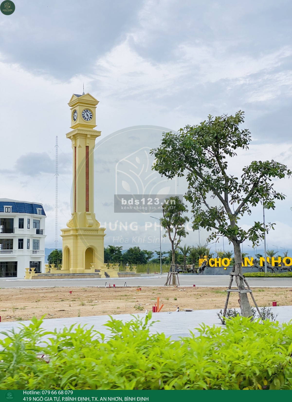 Chợ Mới An Nhơn - Hưng Định City pháp lý chính chủ bàn giao ngay