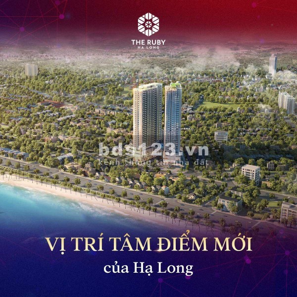 Cắt lỗ 28tr/m2 căn hộ view biển trung tâm Hạ Long, giá bao gồm cả nội thất và sổ đỏ lâu dài