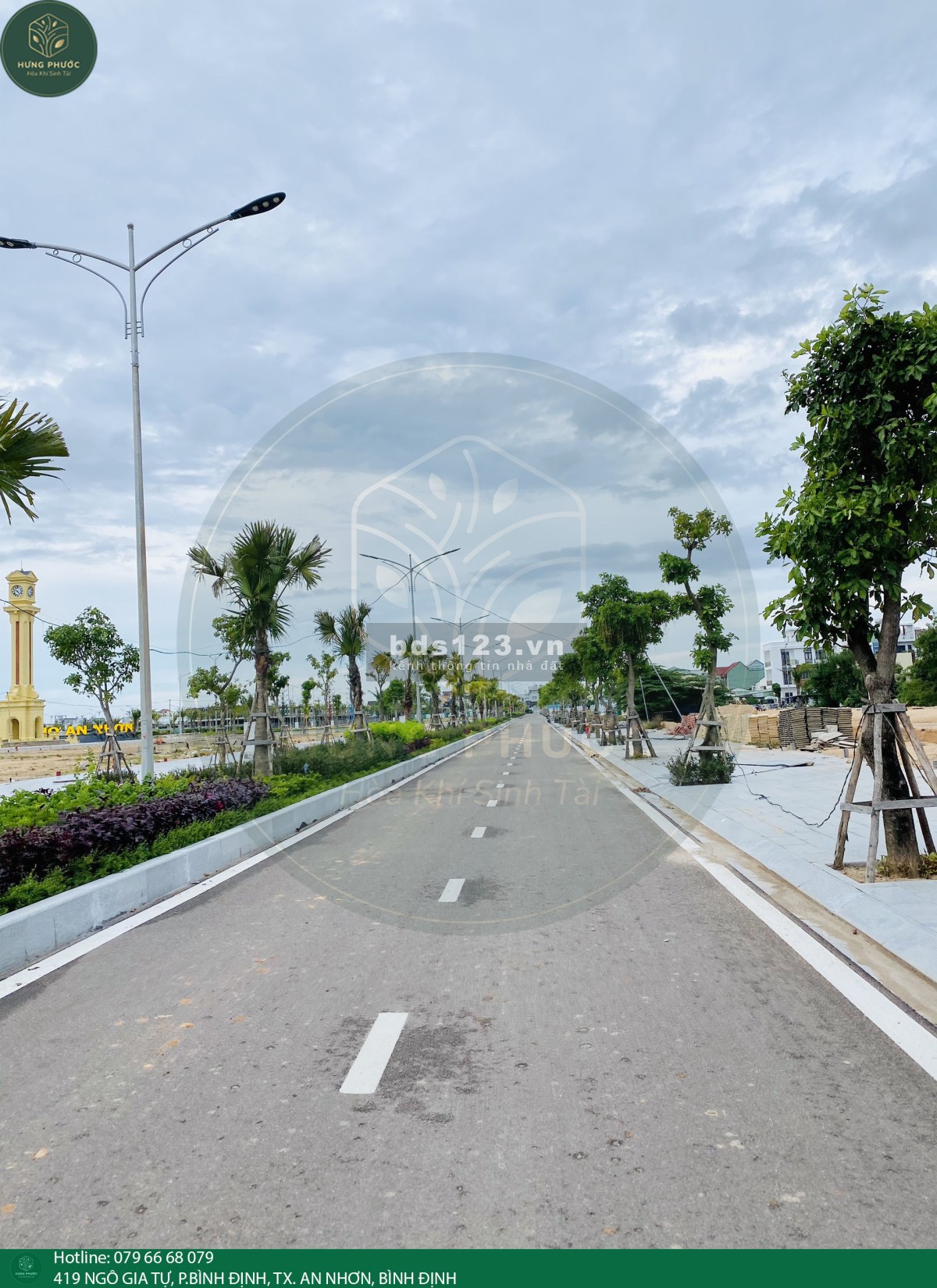 Chợ Mới An Nhơn - Hưng Định City pháp lý chính chủ bàn giao ngay