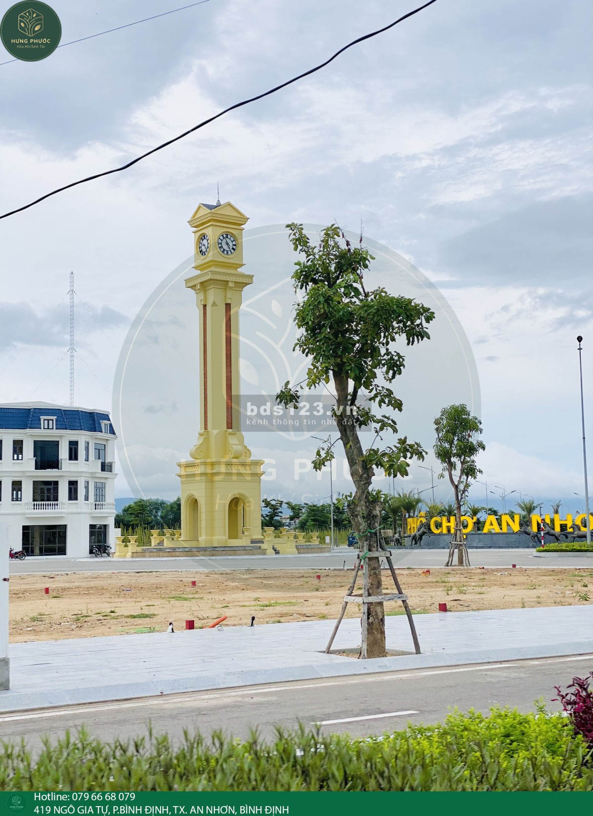 Chợ Mới An Nhơn - Hưng Định City pháp lý chính chủ bàn giao ngay