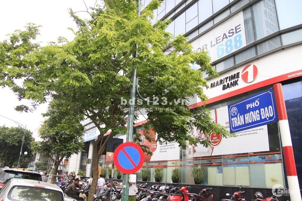 Chỉ dành cho Đại Gia, MP Trần Hưng Đạo, dtsd 750m2, mặt tiền 21m, BT cấp 3