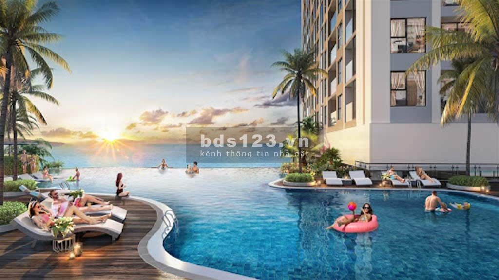 Cắt lỗ 28tr/m2 căn hộ view biển trung tâm Hạ Long, giá bao gồm cả nội thất và sổ đỏ lâu dài