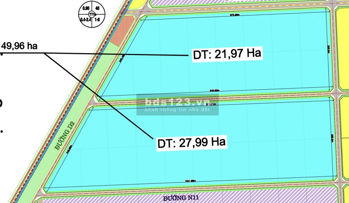 Cho thuê đất 50 năm 50ha trong KCN Đất Đỏ, Phước Long Thọ, Tỉnh Bà Rịa Vũng Tàu