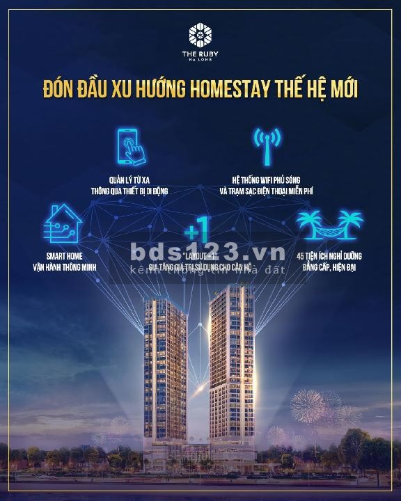 Cắt lỗ 28tr/m2 căn hộ view biển trung tâm Hạ Long, giá bao gồm cả nội thất và sổ đỏ lâu dài