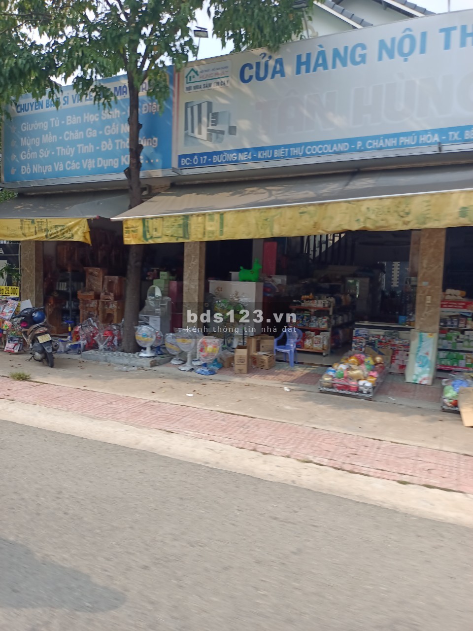 Bán đất thổ cư 185m2, ngay chợ Chánh Phú Hòa, sổ hồng riêng