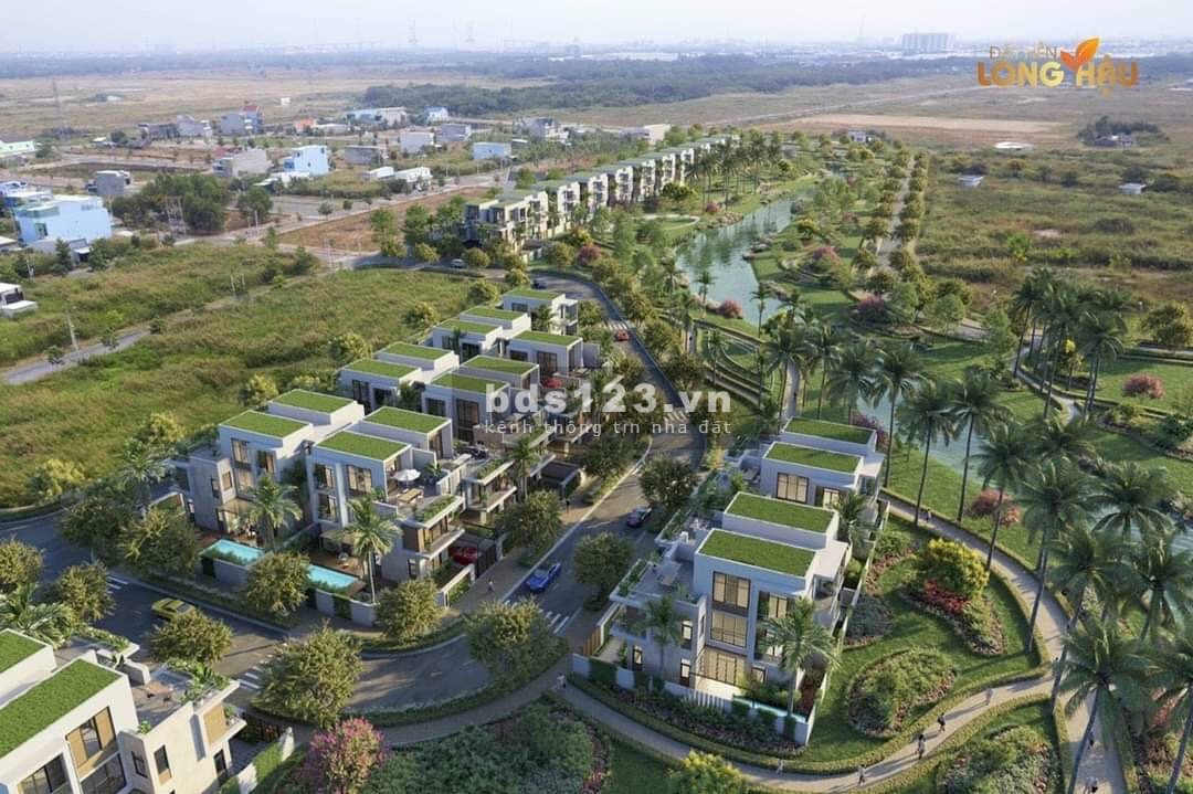 Đất nền biệt thự Long Hậu Cần Giuộc xd tự do, tiềm năng tăng giá cao, liền kề Tp.HCM