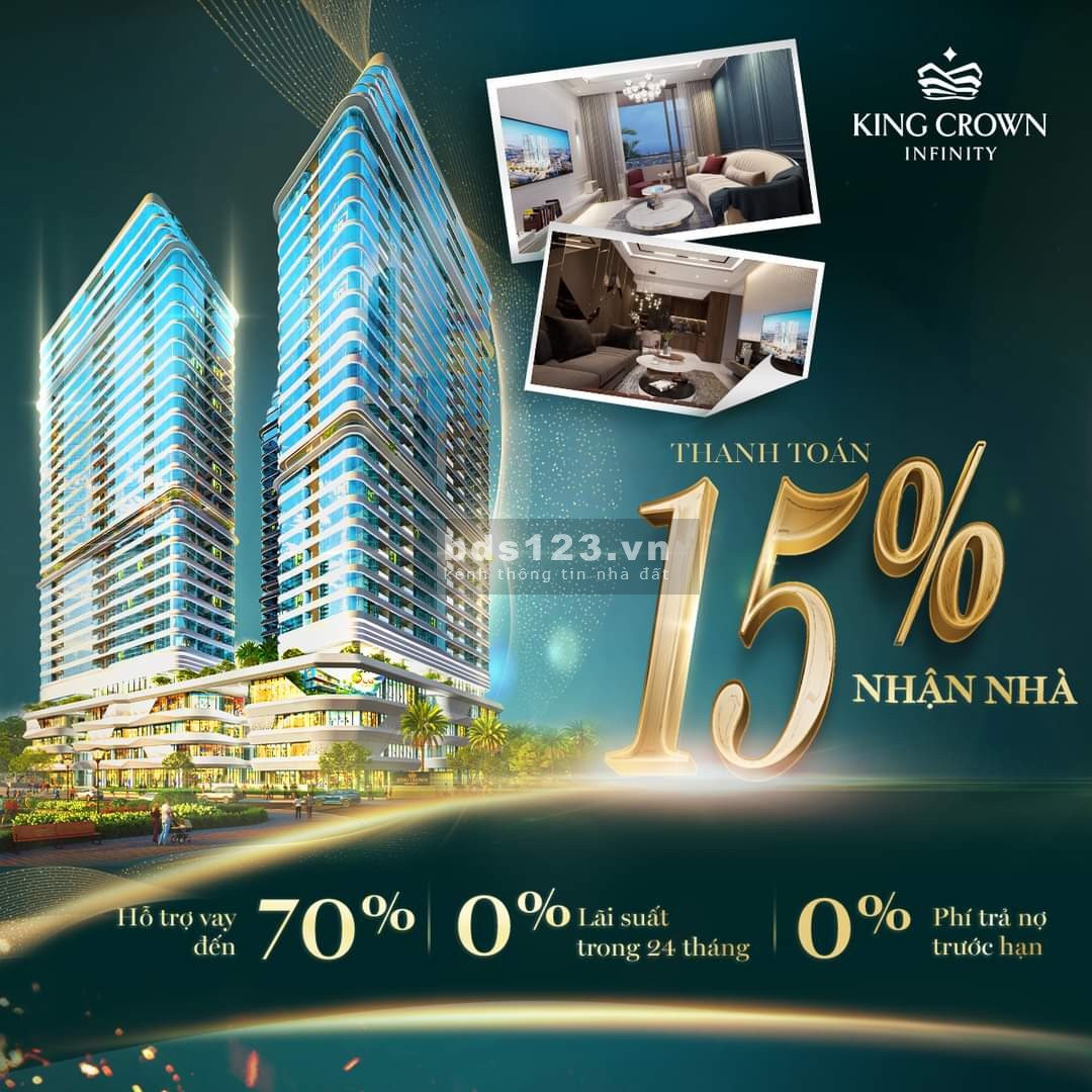 Tòa tháp đôi 30 tầng KING CROW INFINITY tiện ích đẳng cấp, giá tốt