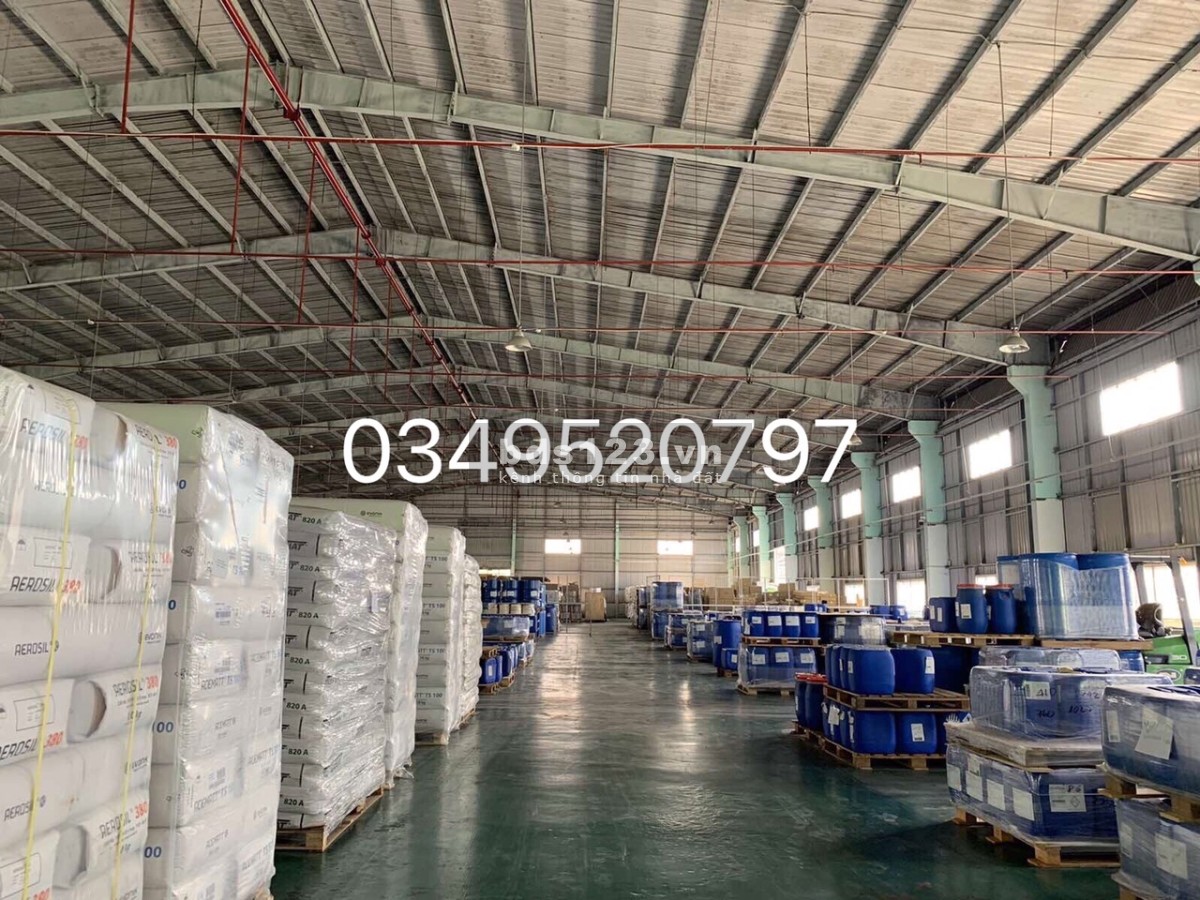 Cho thuê kho xưởng chứa hàng tại khu công nghiệp Sóng Thần 1 - Dĩ An - Bình Dương