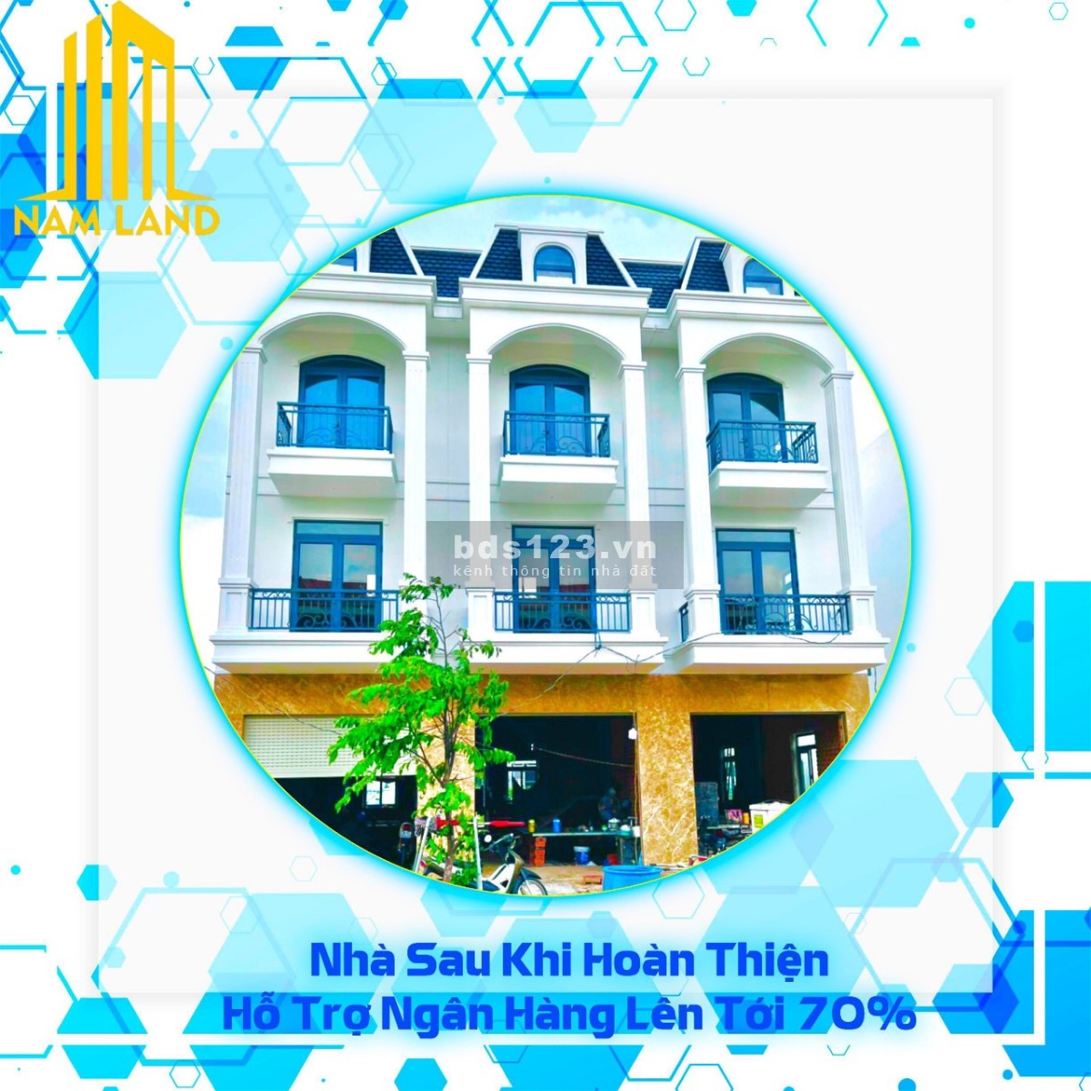 Bán nhà Thuận An 1 trệt 2 lầu diện tích sử dụng 60m2 thanh toán 850tr nhận nhà