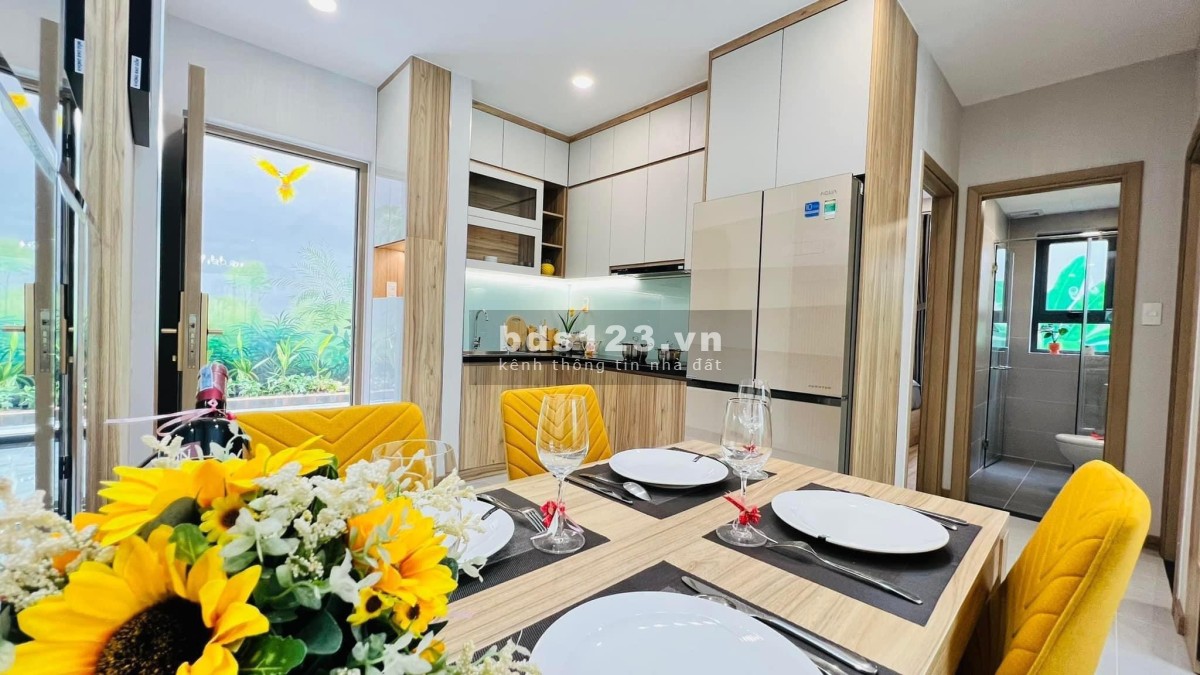 Than toán chỉ 290 triệu, sở hữu ngay căn hộ 2 pn, 2 wc nằm liền kề thành phố Thủ Đức