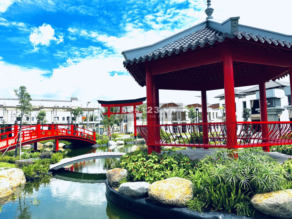 Bán nhà phố vườn diện tích 100m2 giá 2tỷ1 tại Bình Dương tiện ích đẳng cấp