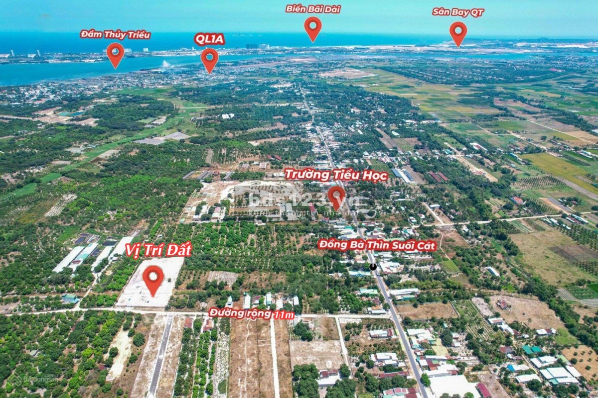 Bán đất Cam Thành Bắc đường 22m cách đường Đồng Bà Thìn 100m full thổ giá chỉ 1 tỷ 50tr