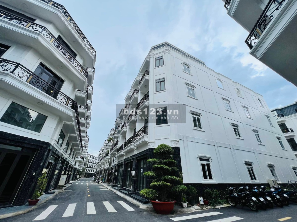 Bán nhà dự án hẻm xe hơi Thạnh Xuân 38, Thạnh Xuân, Quận 12, 4 tầng, giá từ 4,85 tỷ đến 5,3 tỷ