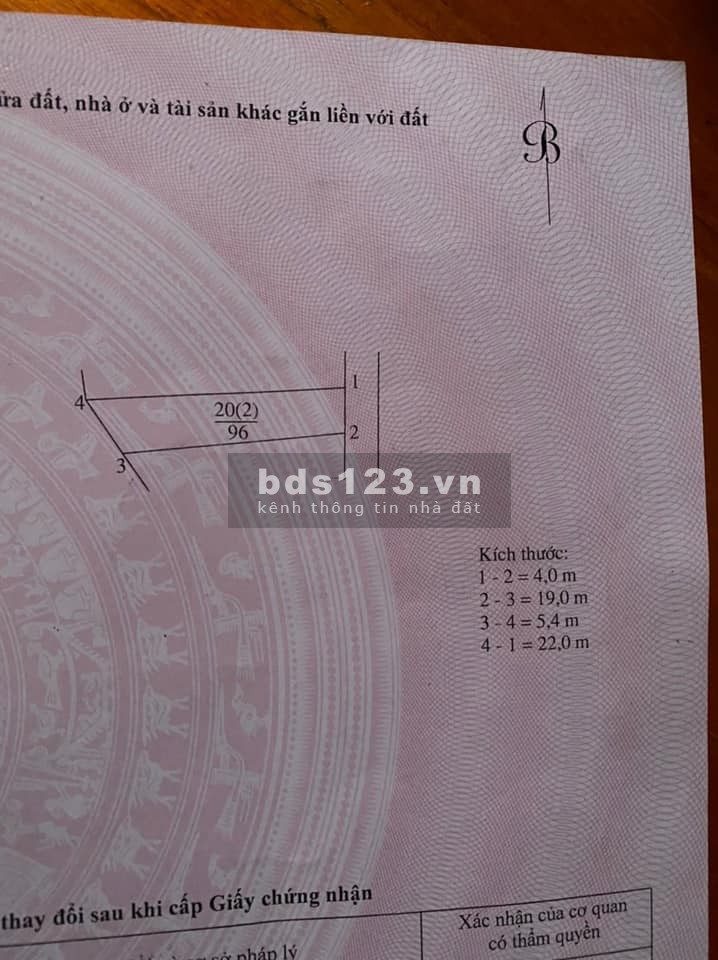 CC bán nhanh 96m2 Đào Nguyên , Trâu Quỳ, Gia Lâm, Hà Nội . Có sẵn nhà 3 tầng mới