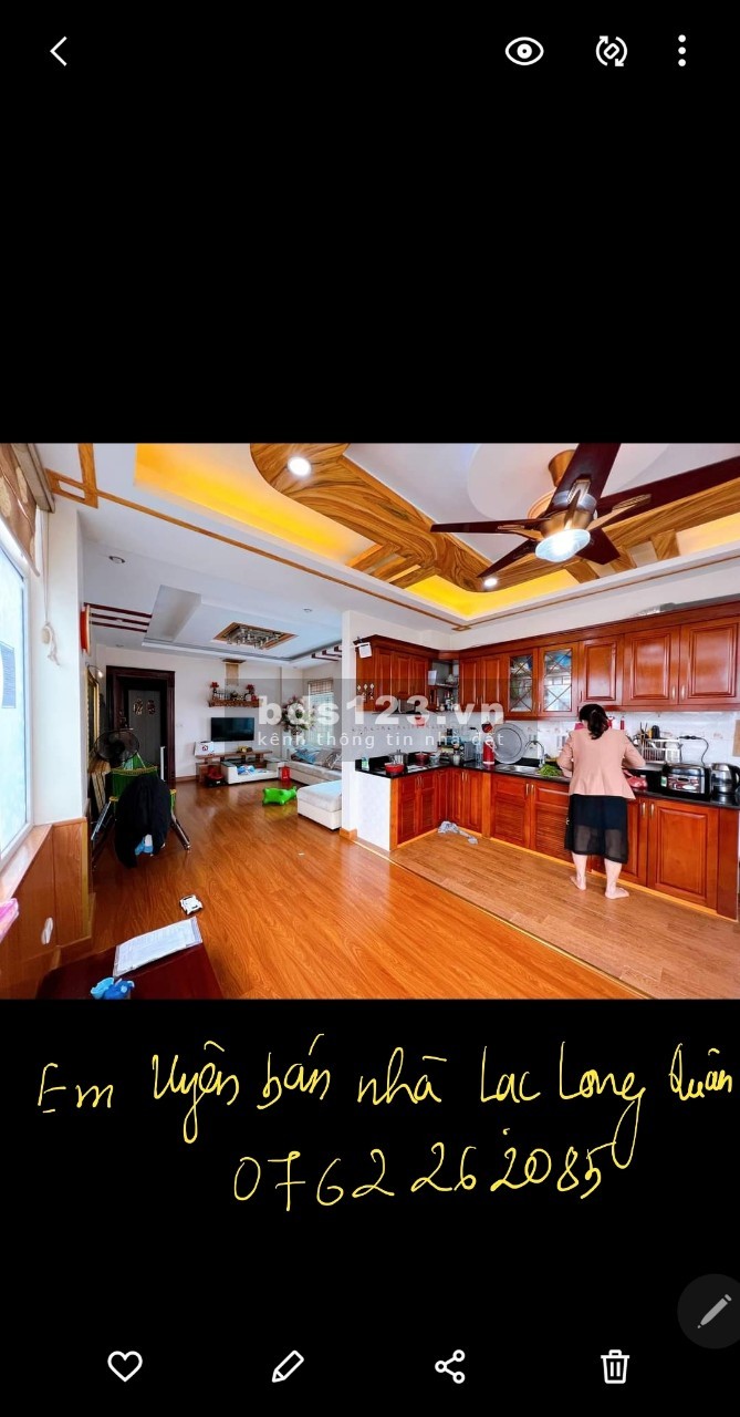 Bán nhà Đường Lạc Long Quân 40m2, Ô tô đỗ cửa, kinh doanh ở sướng, 7.65 tỷ, lh 0762262085