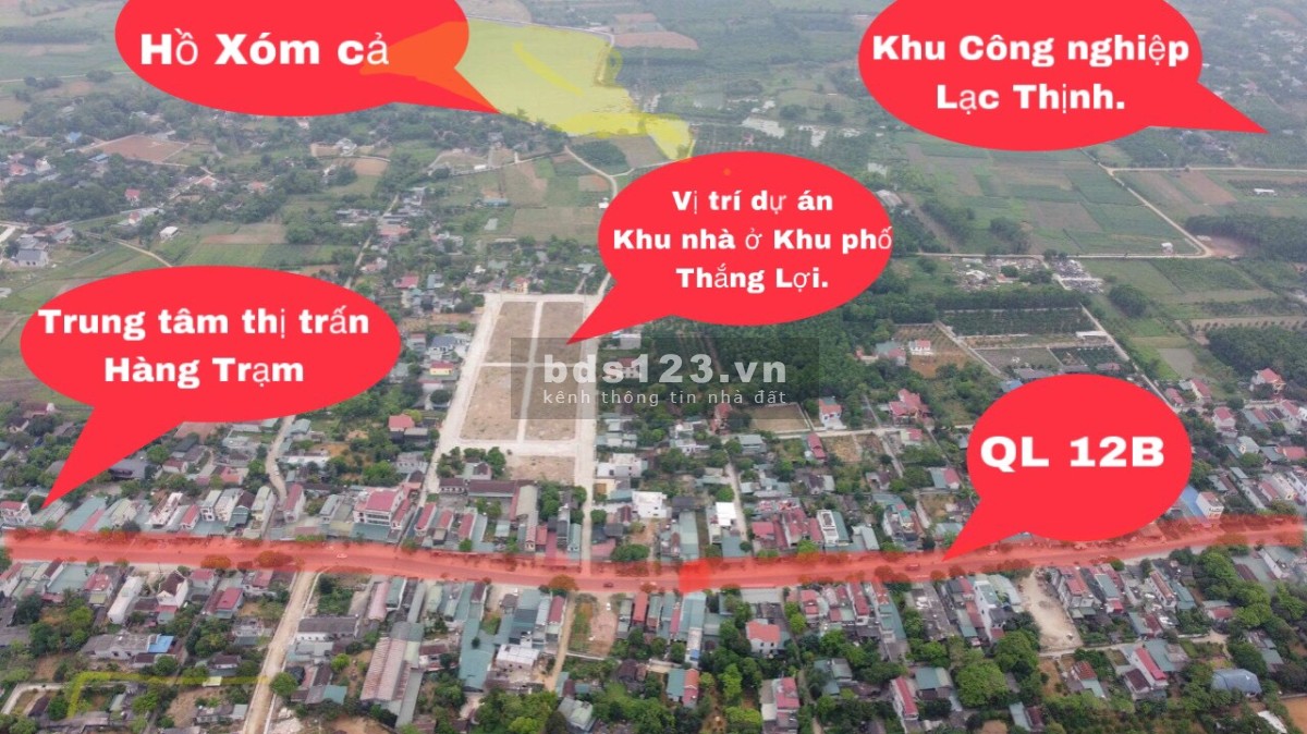 Chính chủ cần bán lô Biệt thự 3 mặt tiền tại trại Ong khu phố Thắng Lợi Yên Thủy Hòa Bình
