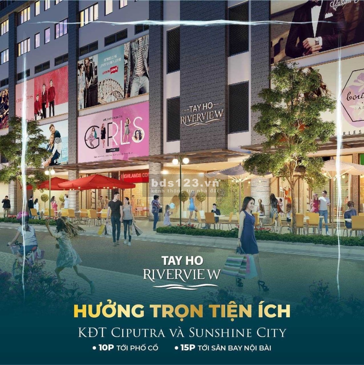 Bán gấp căn 2n cuối cùng Tây Hồ Riverview từ 2tỷ6 tầng cao view đẹp, nhận nhà ở ngay, CK 3,5%