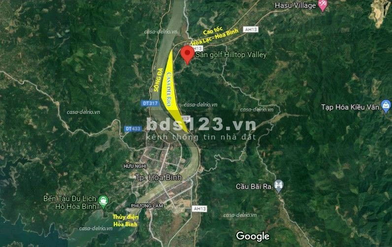 Biệt thự Hòa Bình giai đoạn đầu, đợt 1, dự án Casa Del Rio Hòa Bình, cơ hội đầu tư biệt thự x2 x3