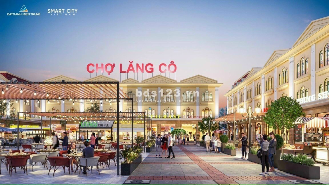 Cần bán nhà phố thương mại 132m2 tại trung tâm thị trấn Lăng Cô giá đầu tư