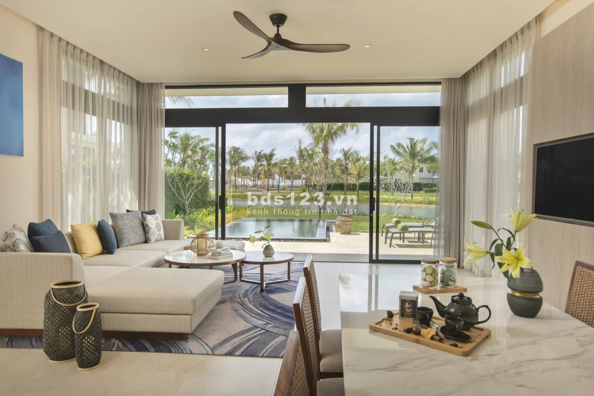 Duy Nhất 1 Căn Villa 2PN Melia, DT 560m2, Hướng Biển, View Hồ Sen, Giá Chỉ 19.3 tỷ, Nhận Nhà Ở Ngay