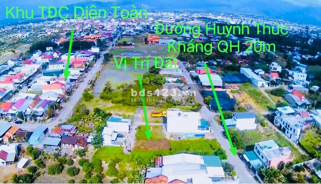 Nợ ngân hàng cần bán gấp đất full thổ cư đường Huỳnh Thúc Kháng, giá tốt