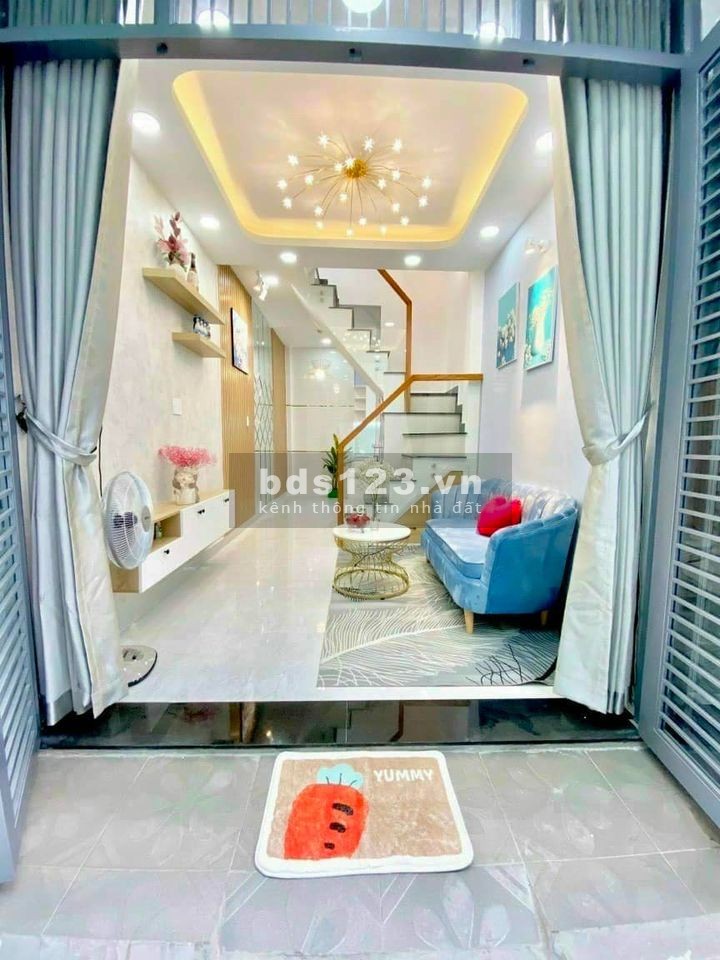 Siêu phẩm nhà mới 100% FULL NT, hẻm vào 8m, 80m² 2 PN, 1 sẹc 700 triệu SHR Nguyễn Văn Bứa 0395171772
