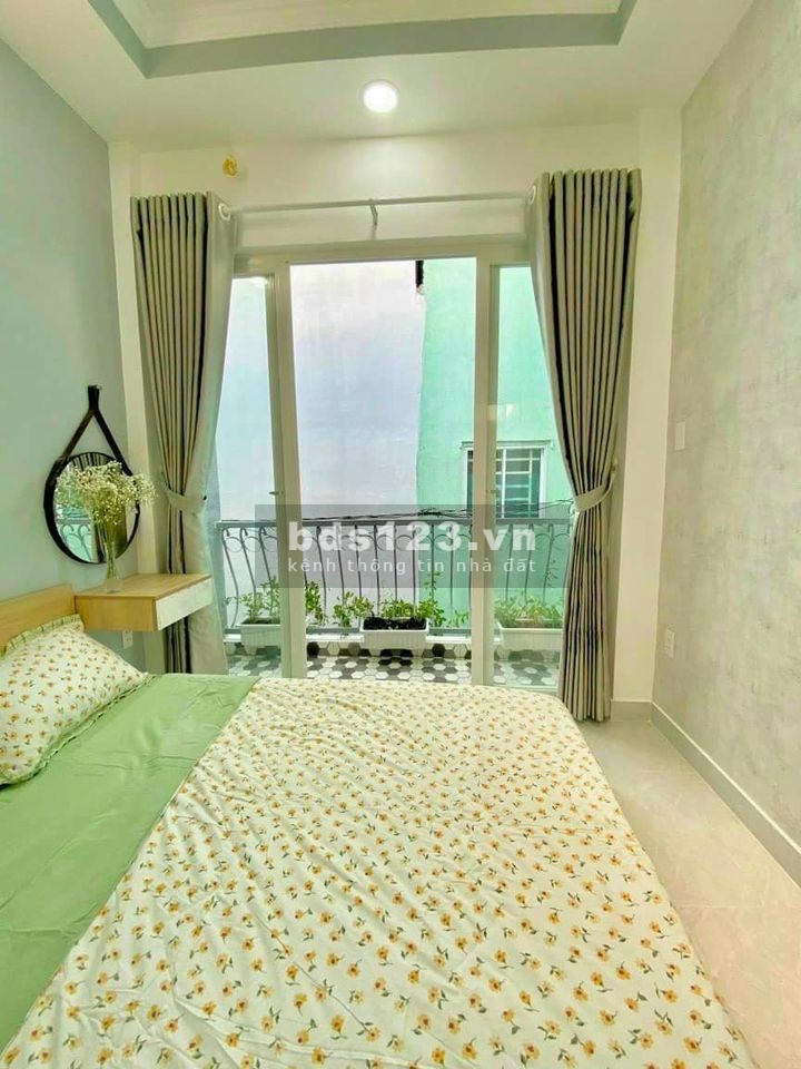 Siêu phẩm nhà mới 100% FULL NT, hẻm vào 8m, 80m² 2 PN, 1 sẹc 700 triệu SHR Nguyễn Văn Bứa 0395171772