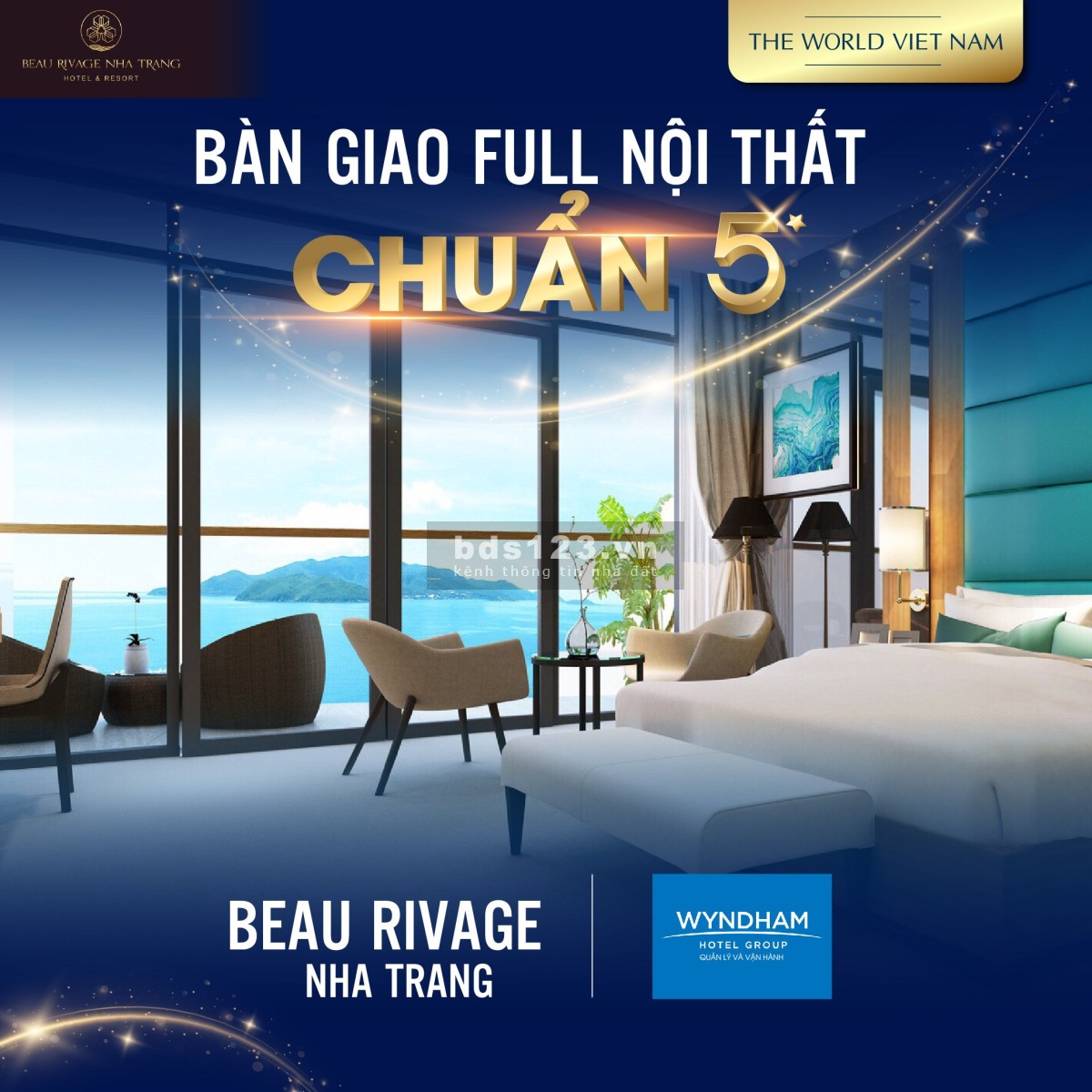 Với giá chỉ từ 3.3 Tỷ bạn sẽ sở hữu 1 căn hộ cao cấp View Biển Nha Trang 100%