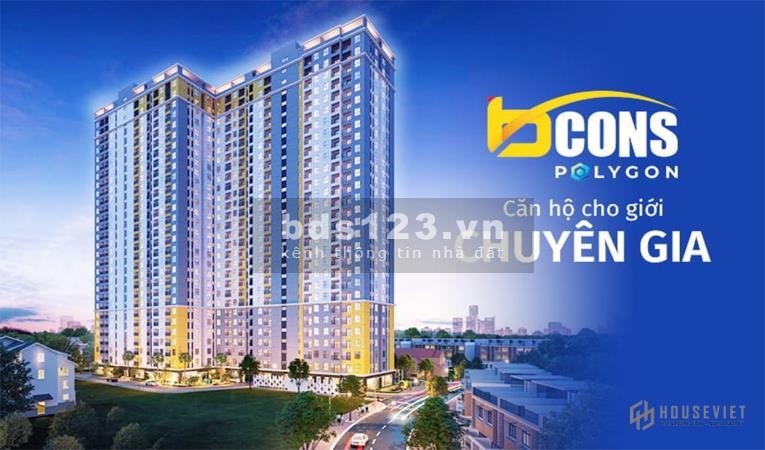 Bán căn hộ cao cấp Bcons Polygon tại Bình Dương, giá tốt đầu tư nhanh, thanh toán linh hoạt