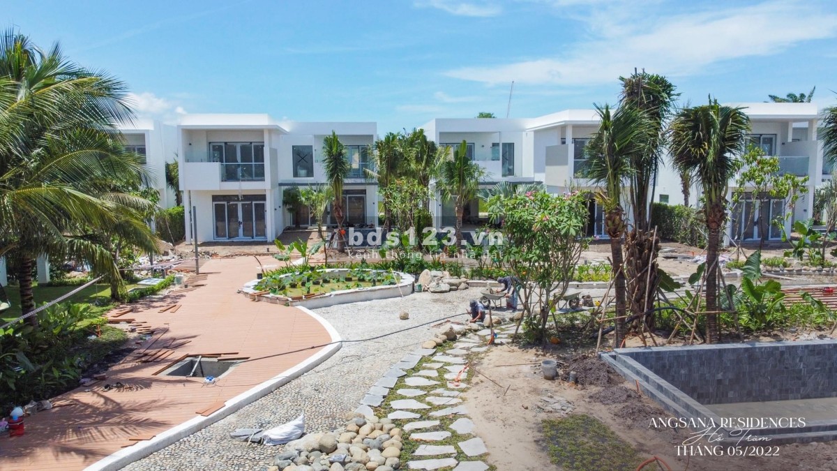 Cập nhật tiến độ xây dựng dự án- Angsana Residences Hồ Tràm- Tháng 5/2022
