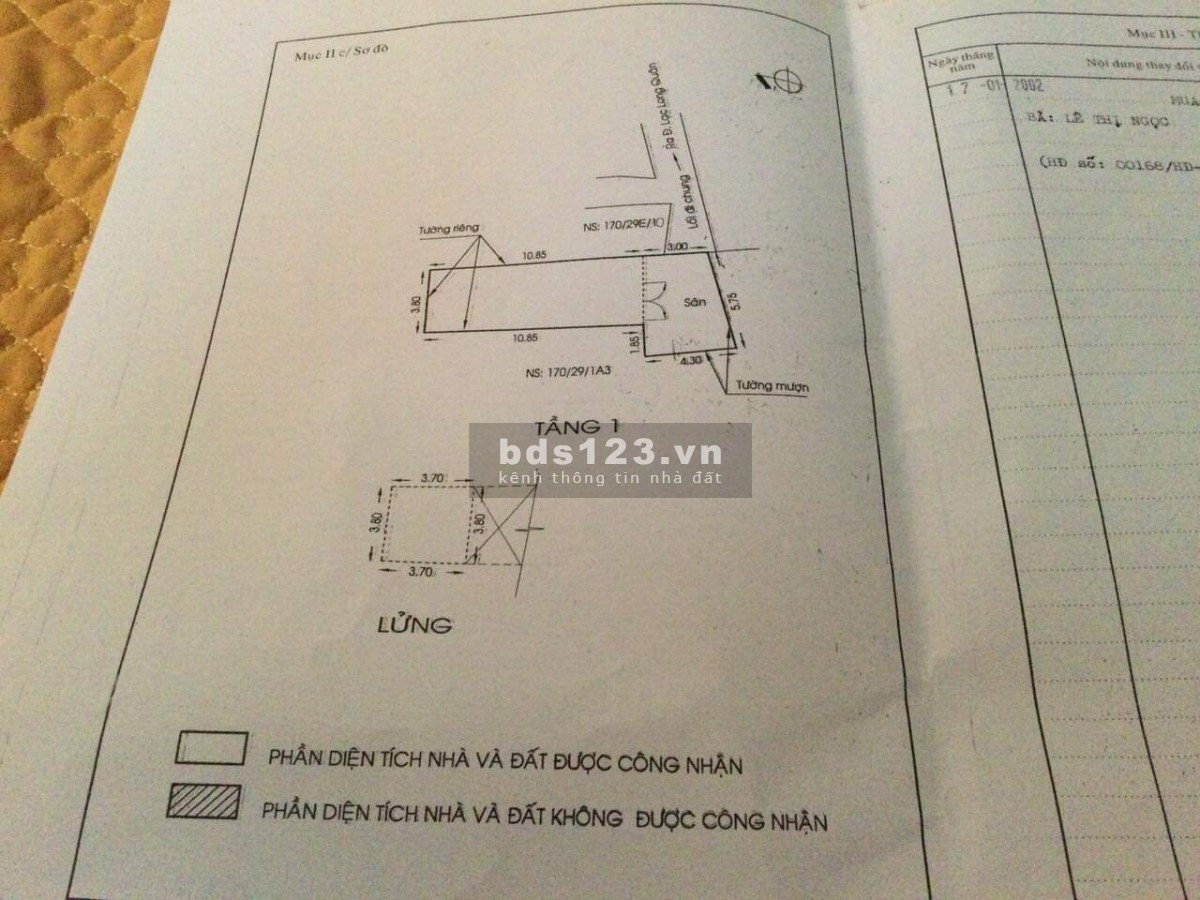 Bán Nhà Gần Chợ Tân Bình, Hẻm Xe Hơi, Nhà cấp 4, 373 Lý Thường Kiệt, Tân Bình