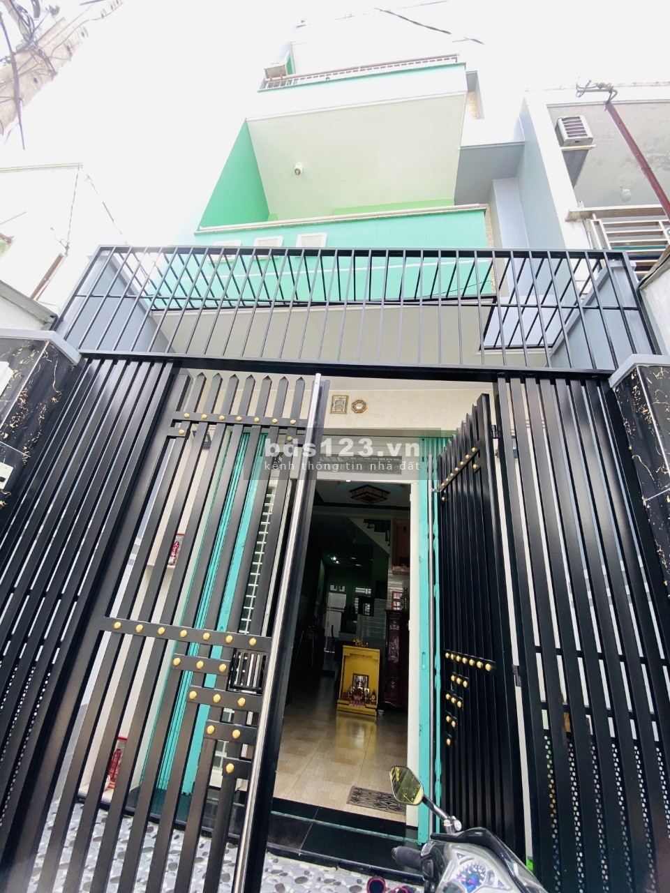 Bán nhà 4 tầng đúc bê tông cốt thép, Quận 6, diện tích sử dụng 66m2, giá chỉ 6 tỷ 7