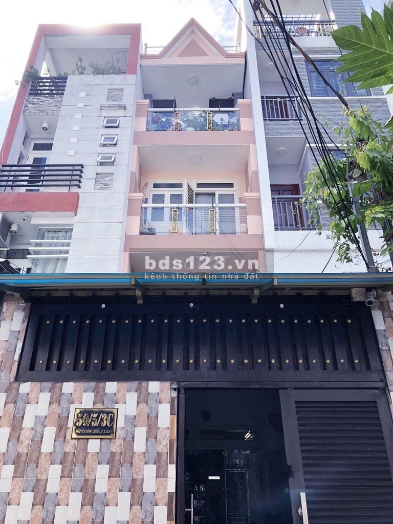 [Hiếm] Nhà phố nở hậu dài 22m, hẻm 50 Nguyễn Đình Chiểu, P.3, PN.