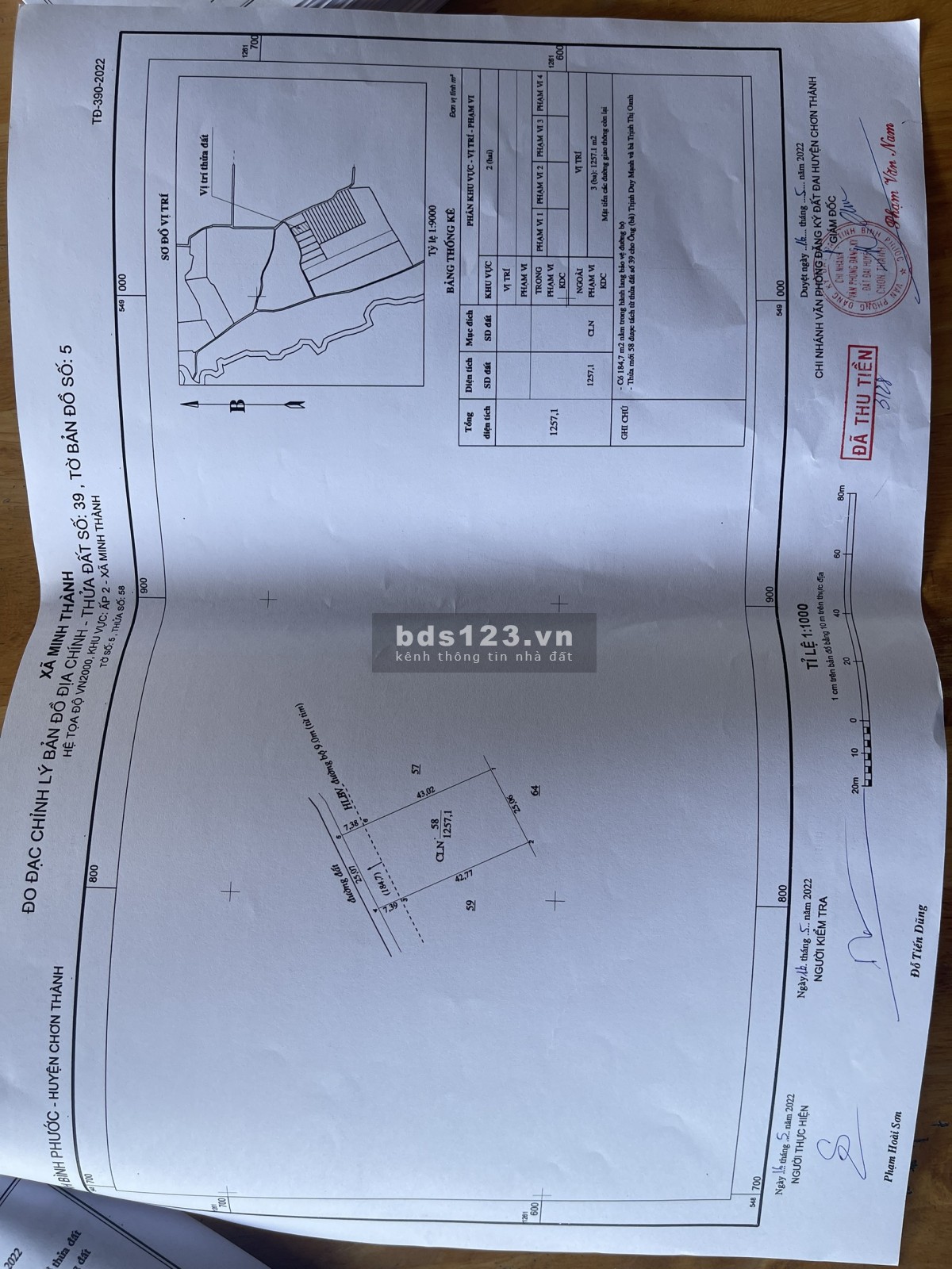 Đất sào sổ sẵn cam kết lợi nhuận cao ngay KCN Becamex Chơn Thành giá rẻ nhất khu vực