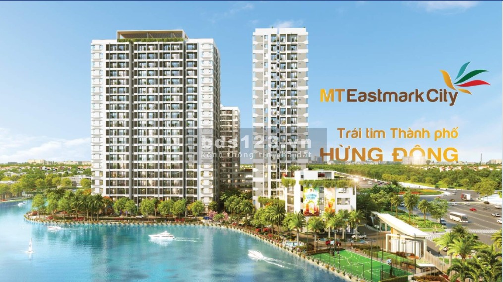 Căn hộ View sông MT Eastmark City thiết kế tuyệt đẹp, Hoàn thiện nội thất chỉ từ 39tr/m2 VAT