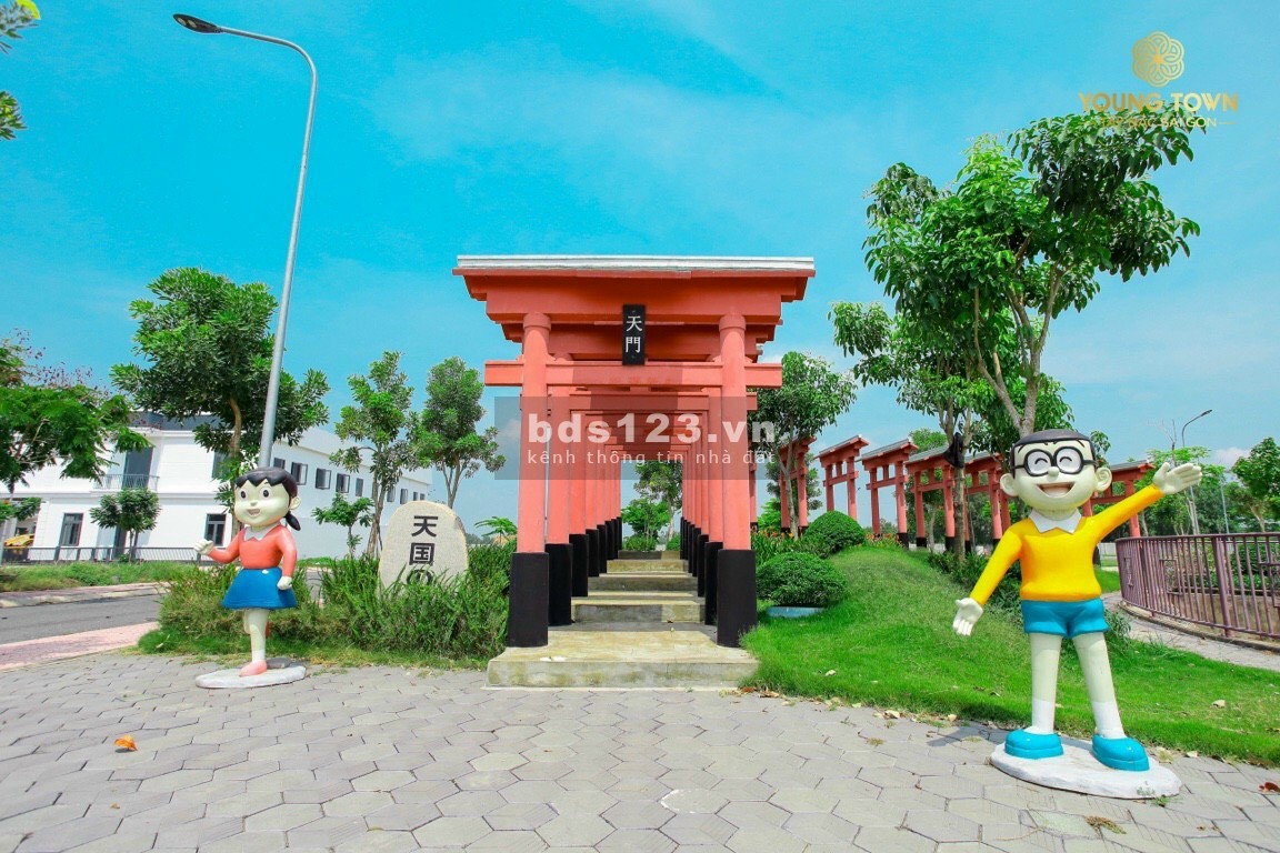 Nhà phố Young Town tây bắc Sài Gòn, Từ 1,2ty/ nền thổ cư 100% có SHR, mặt tiền 18m