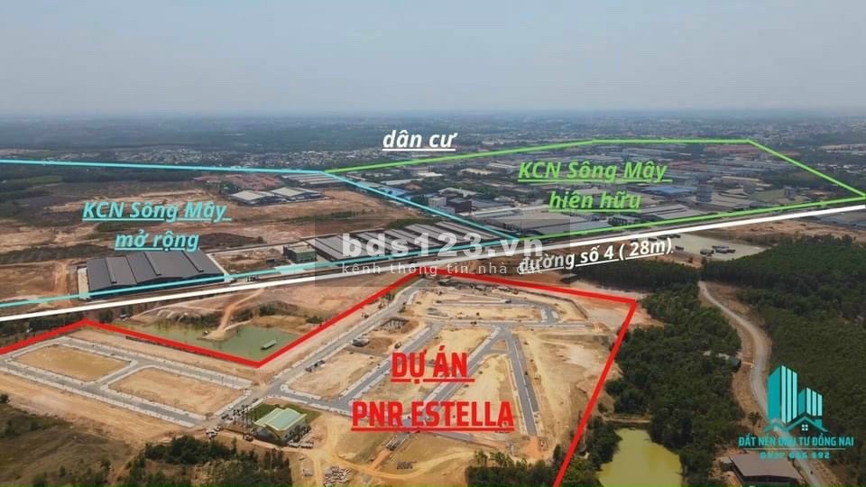 Bán đất thổ cư 100% Trảng Bom- liền kề kcn Sông Mây 1,2 tỷ ck15%, ngân hàng 60%